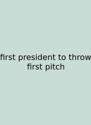 First President To Throw First Pitch