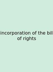 Incorporation Of The Bill Of Rights