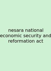 Nesara National Economic Security And Reformation Act